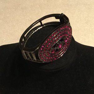 Gorgeous red rhinestone Yuhong bracelet